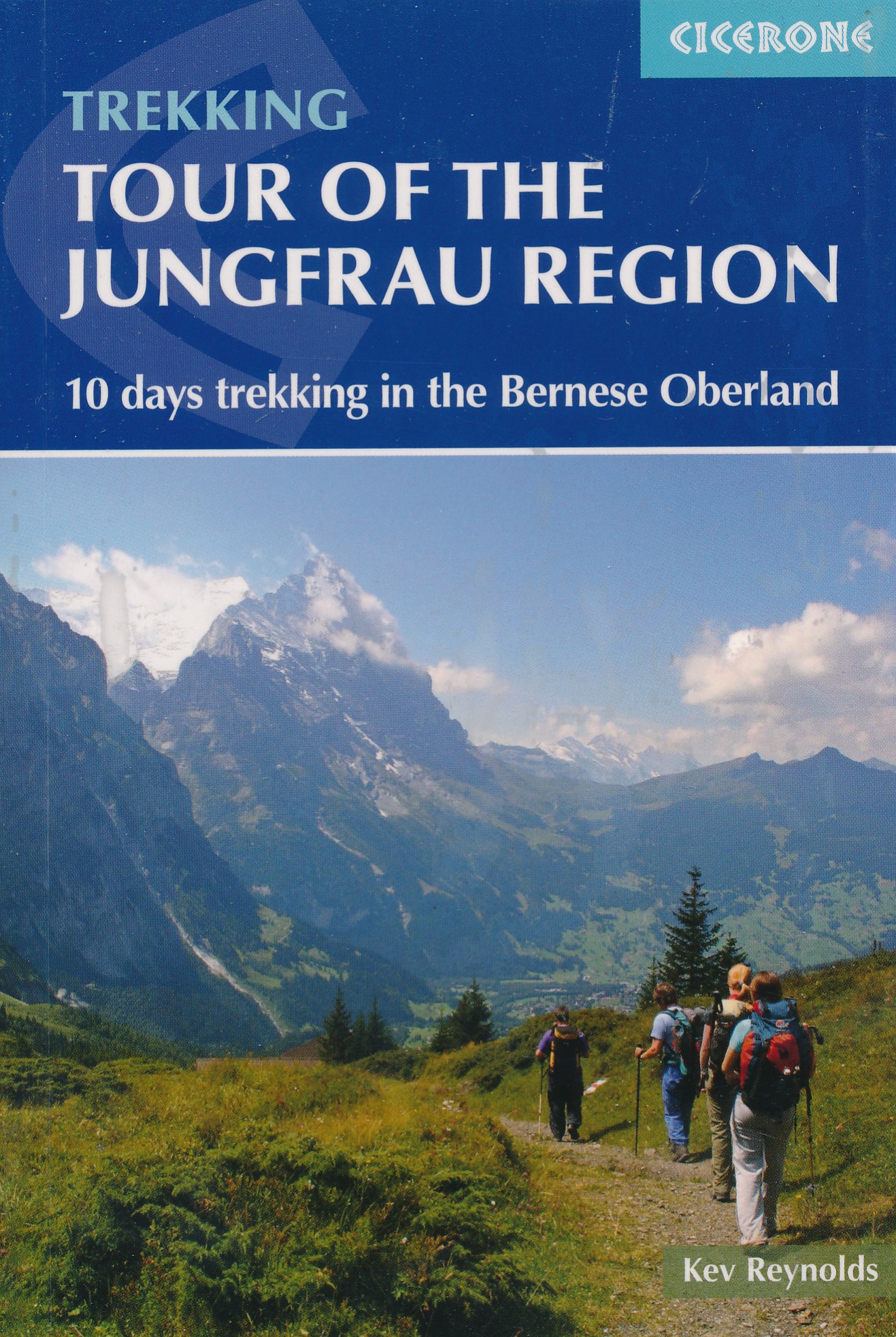 Online bestellen: Wandelgids Tour of the Jungfrau Region - Berner Oberland | Cicerone