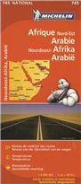 Wegenkaart - landkaart 745  Noordoost Afrika en Midden Oosten | Michelin | 