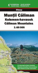 Online bestellen: Wandelkaart Caliman Mountains | Dimap