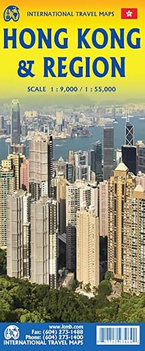 Wegenkaart – landkaart Hong Kong & omgeving | ITMB
