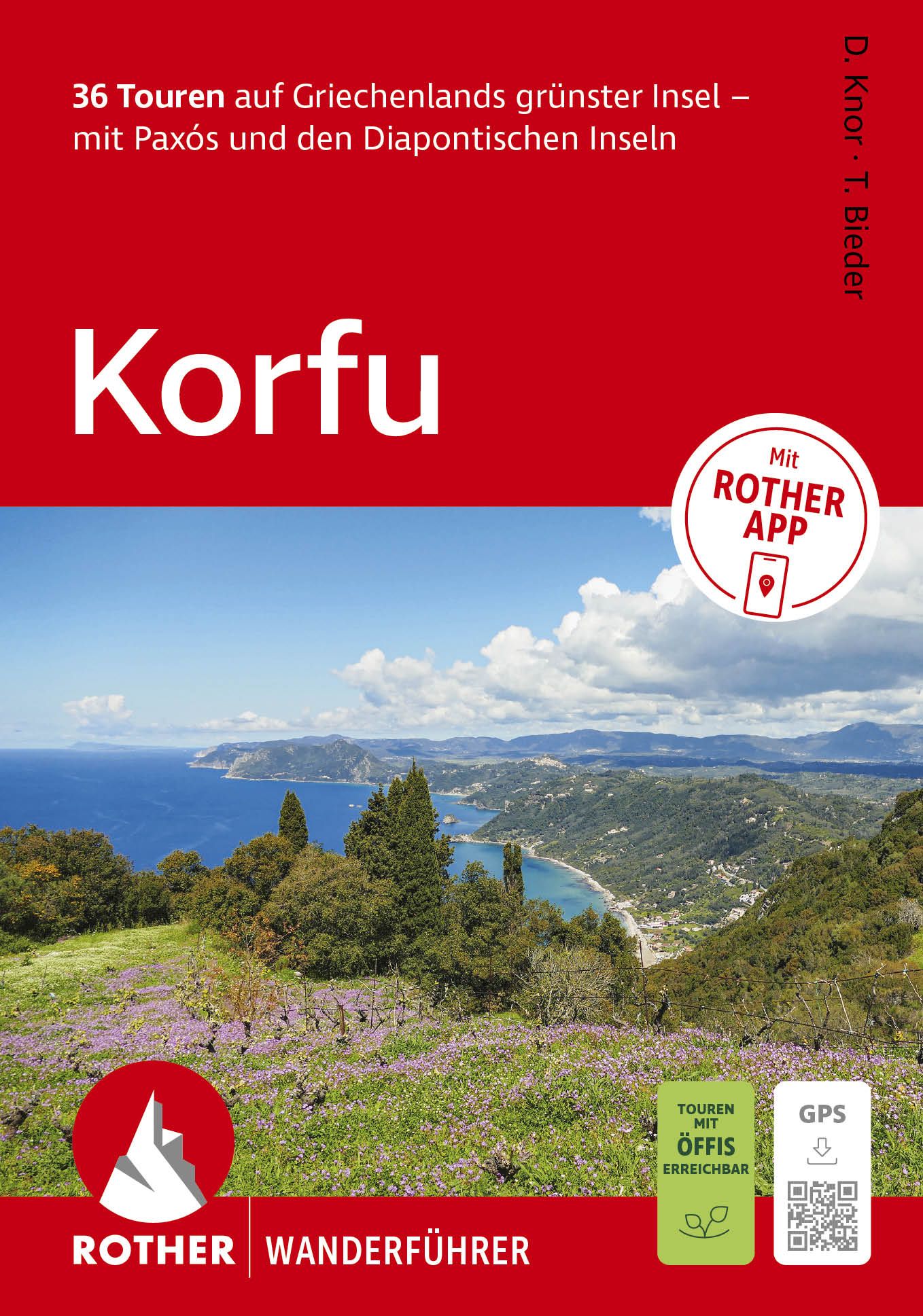 Wandelgids Korfu | Rother Bergverlag