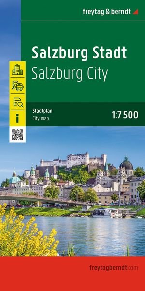 Stadsplattegrond Salzburg | Freytag & Berndt