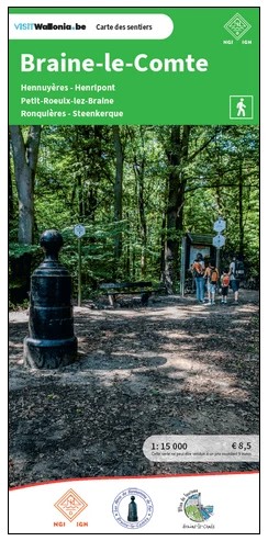 Wandelkaart Braine-le-Comte / 's Gravenbrakel | NGI - Nationaal Geogra