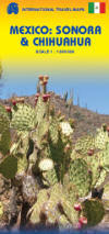 Wegenkaart - Landkaart Mexico Sonora &amp; Chihuahua | ITMB | 