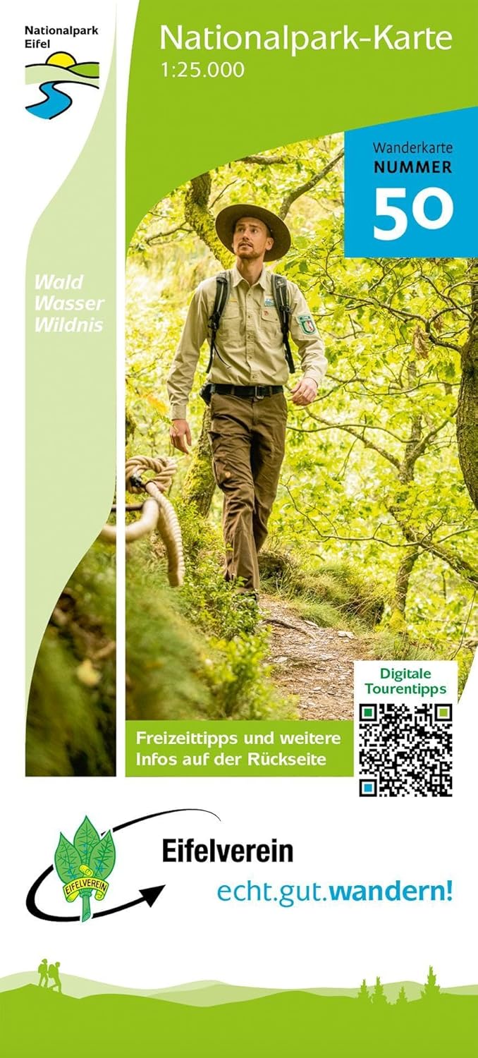 Wandelkaart 50 Nationalpark-Karte Eifel | Eifelverein