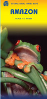 Landkaart - wegenkaart Amazon - Amazone | ITMB | 