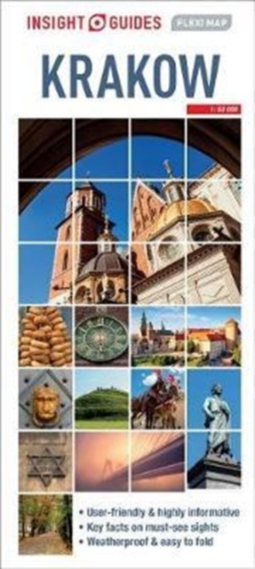 Online bestellen: Stadsplattegrond Fleximap Krakow - Krakau