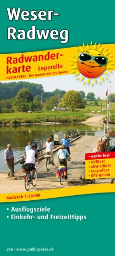 Fietskaart Weser radweg | Public press |
