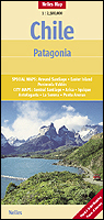Landkaart - wegenkaart Chile - Patagonia - Chili &amp; Patagonië | Nelles Maps | 