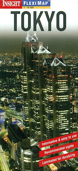 Stadplattegrond - landkaart Tokyo | Insight Guide Fleximap | 