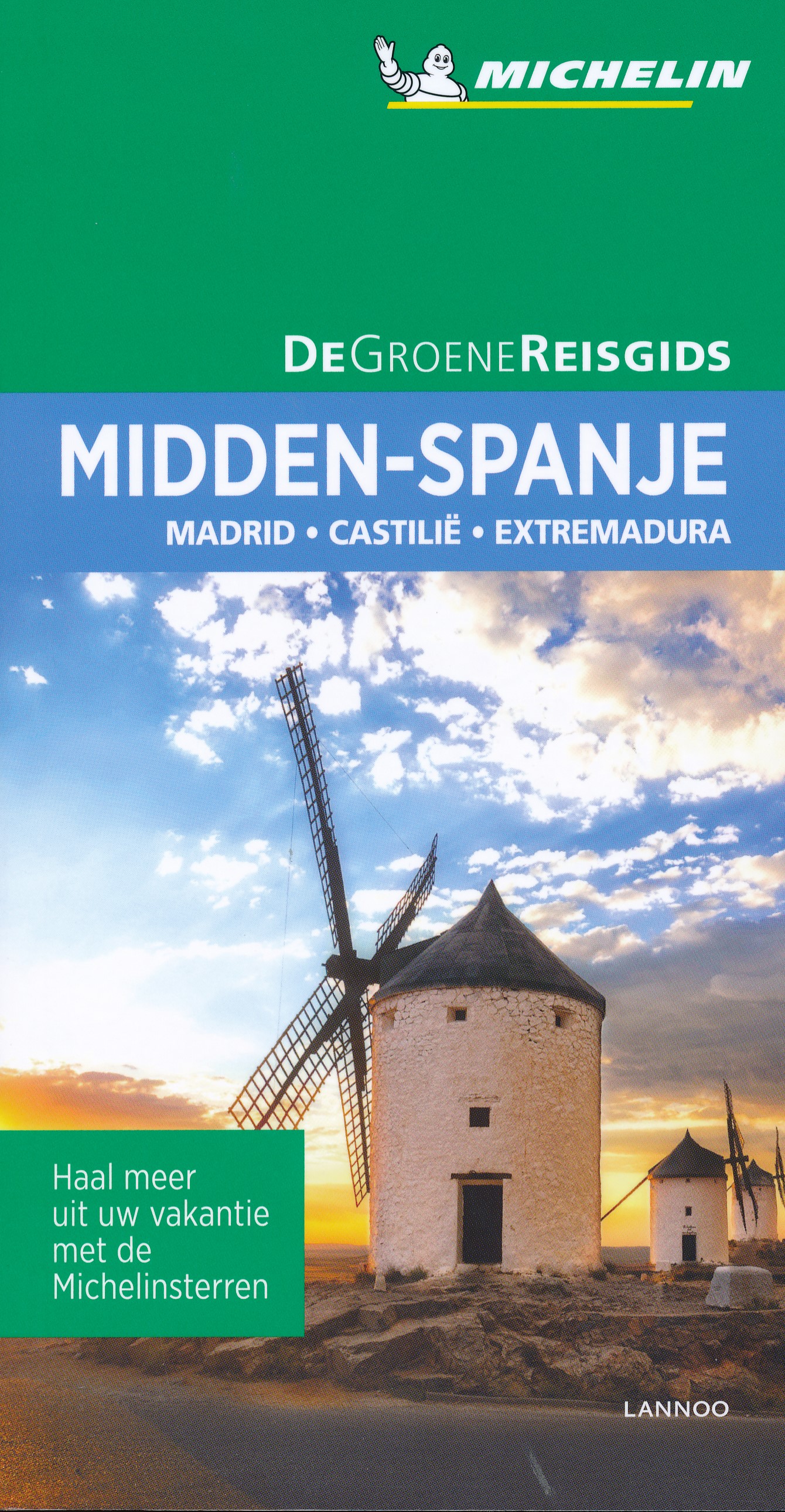 Online bestellen: Reisgids Michelin groene gids Midden Spanje | Lannoo