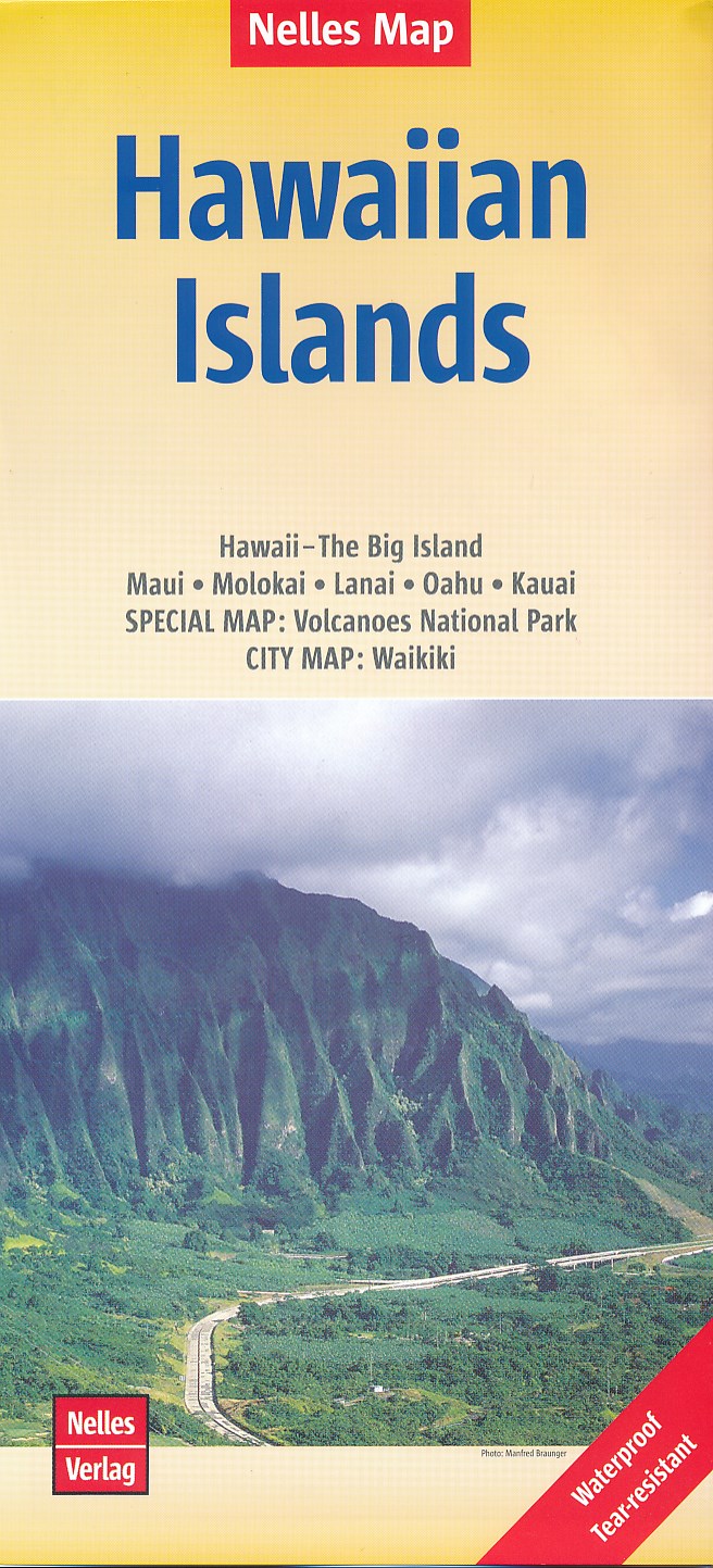 Online bestellen: Wegenkaart - landkaart Hawaiian Islands - Hawaii | Nelles Verlag