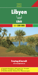 Online bestellen: Wegenkaart - landkaart Libyen - Libië | Freytag & Berndt