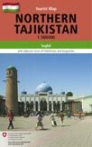 Wegenkaart - Autokaart - Landkaart Northern Tajikistan - Noord Tadzjikistan | Gecko Maps | 