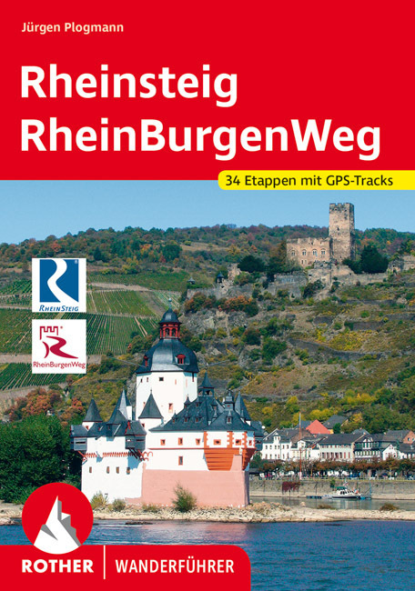Online bestellen: Wandelgids Rheinsteig mit Rheinburgenweg und Rheinhöhenwegen | Rother Bergverlag