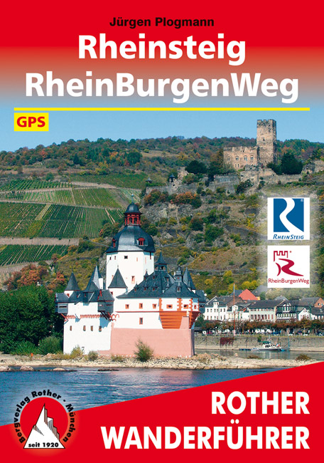 Wandelgids Rheinsteig mit Rheinburgenweg und Rheinhöhenwegen | Rother de zwerver