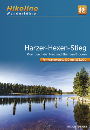 Online bestellen: Wandelgids Hikeline Harzer-Hexen-Stieg | Esterbauer