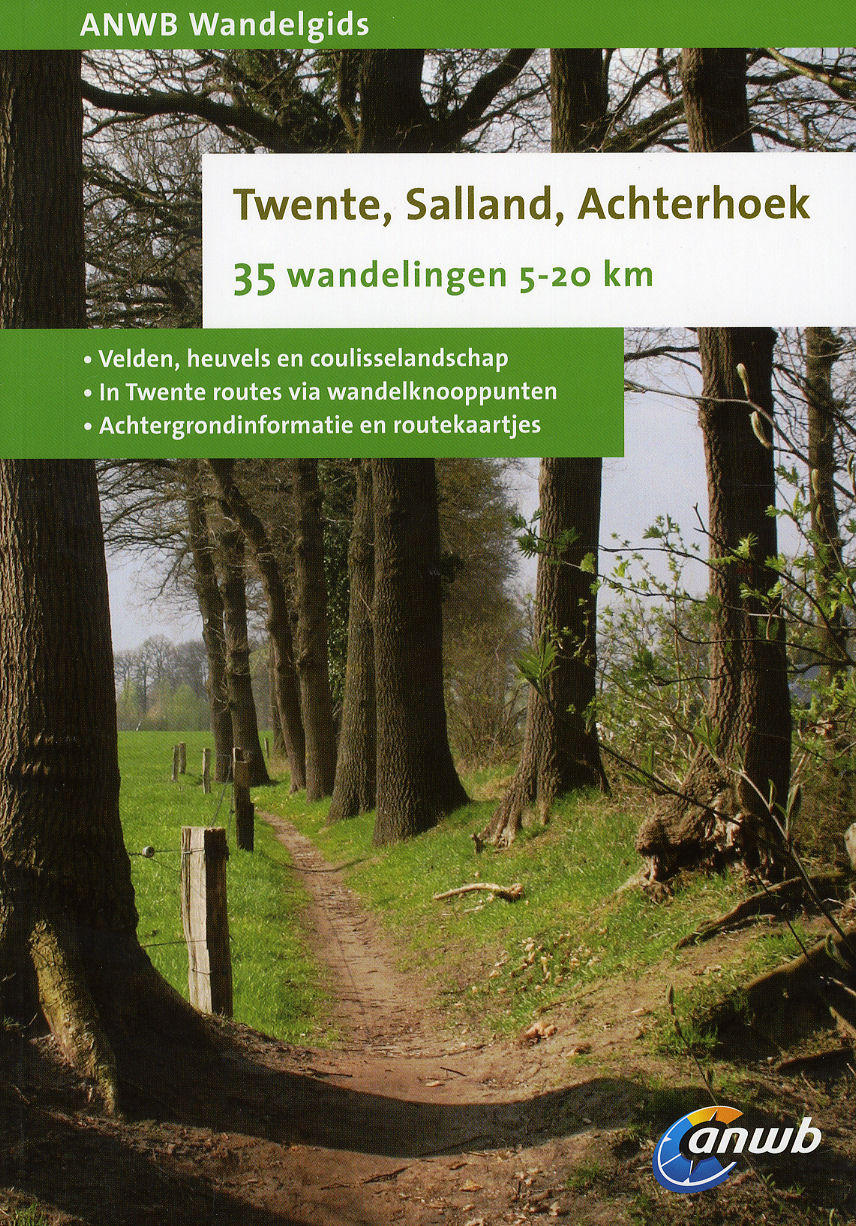 Wandelgids Twente, Salland en Achterhoek | ANWB | 