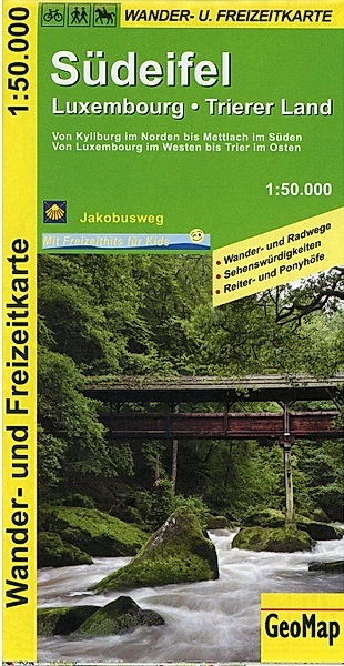 Online bestellen: Wandelkaart 44112 Südeifel - Luxembourg - Triererland (Zuidelijke Eifel) | GeoMap