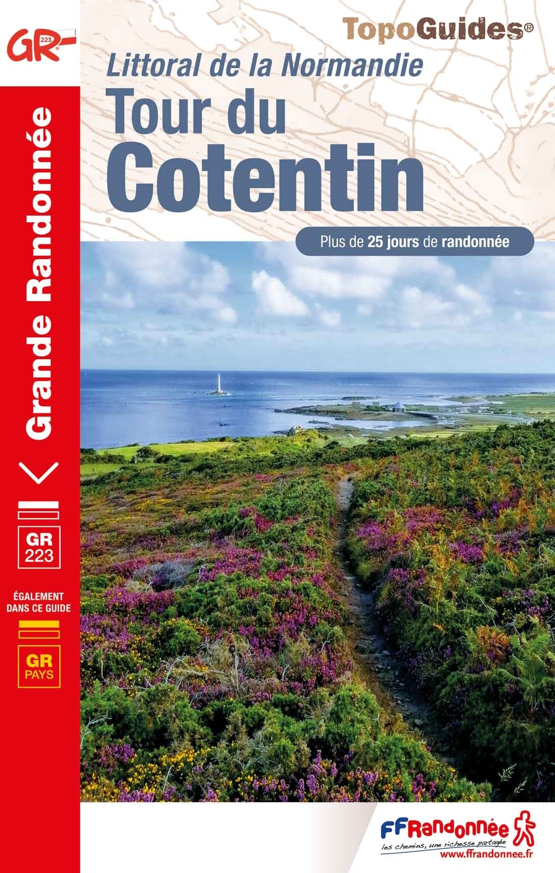Online bestellen: Wandelgids 200 Tour du Cotentin GR223 | FFRP