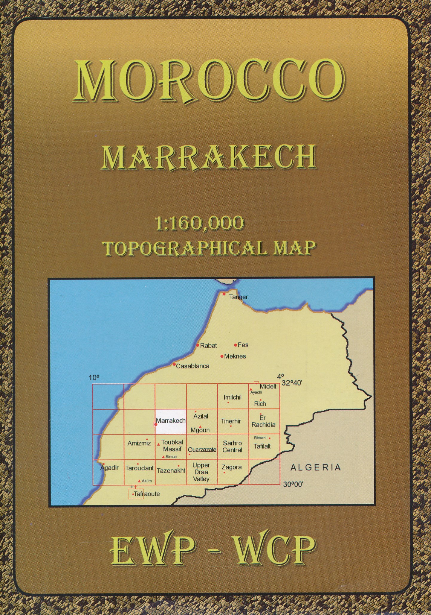 Online bestellen: Wandelkaart HC Marrakech (Marokko) | EWP