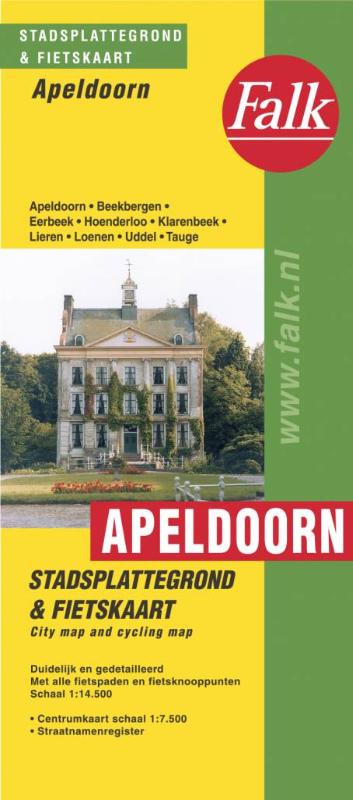 Online bestellen: Stadsplattegrond Apeldoorn | Falk