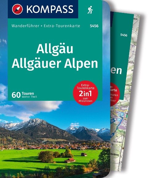 Online bestellen: Wandelgids 5456 Wanderführer Allgäu - Allgäuer Alpen - Beieren | Kompass