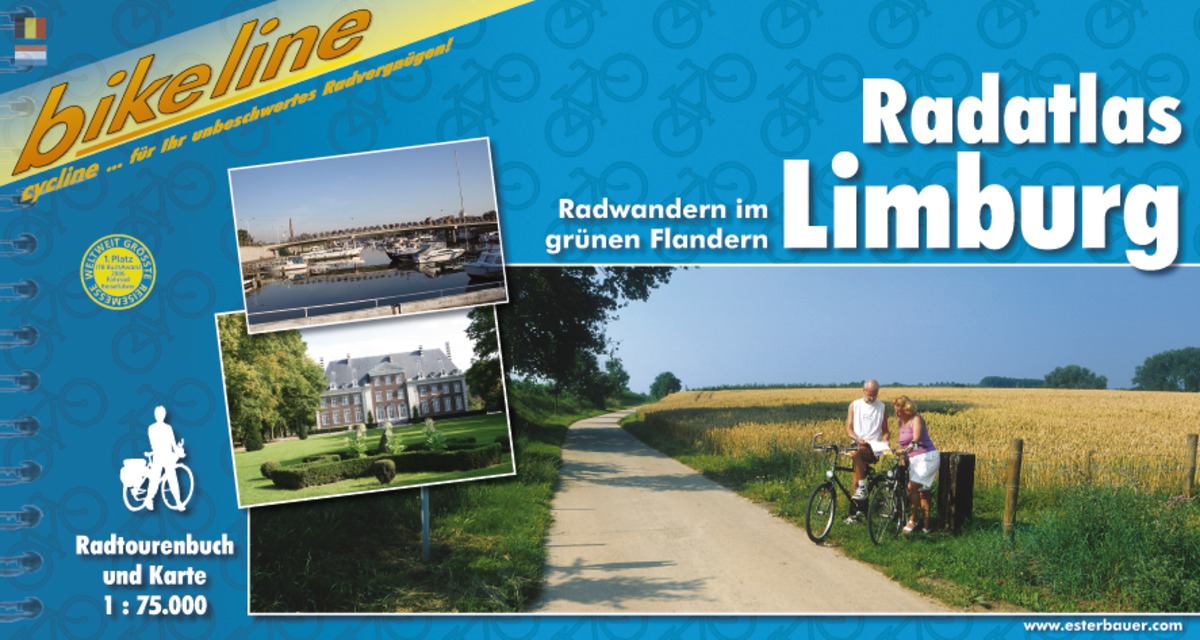 Online bestellen: Fietsgids Bikeline Limburg | Esterbauer