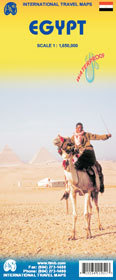 Wegenkaart - Autokaart - Landkaart  Egypt - Egypte | ITMB | 
