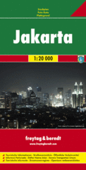 Online bestellen: Stadsplattegrond Jakarta | Freytag & Berndt