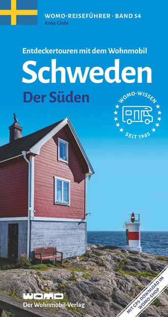 Online bestellen: Campergids 54 Entdeckertouren mit dem Wohnmobil Schweden (Süd) - Zweden zuid | WOMO verlag