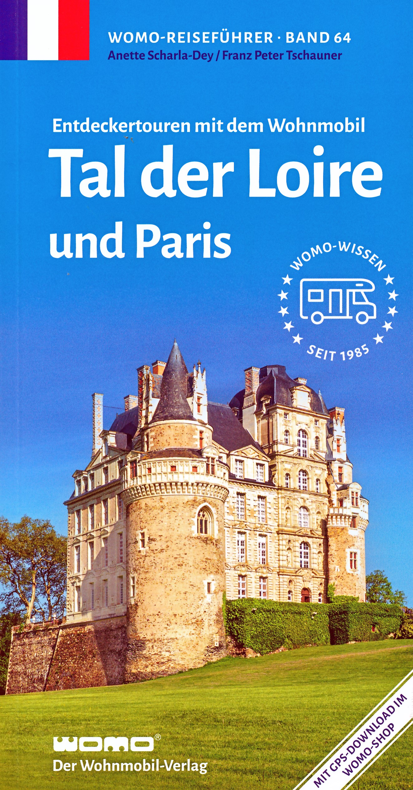 Online bestellen: Campergids 64 Tal der Loire und Paris | WOMO verlag