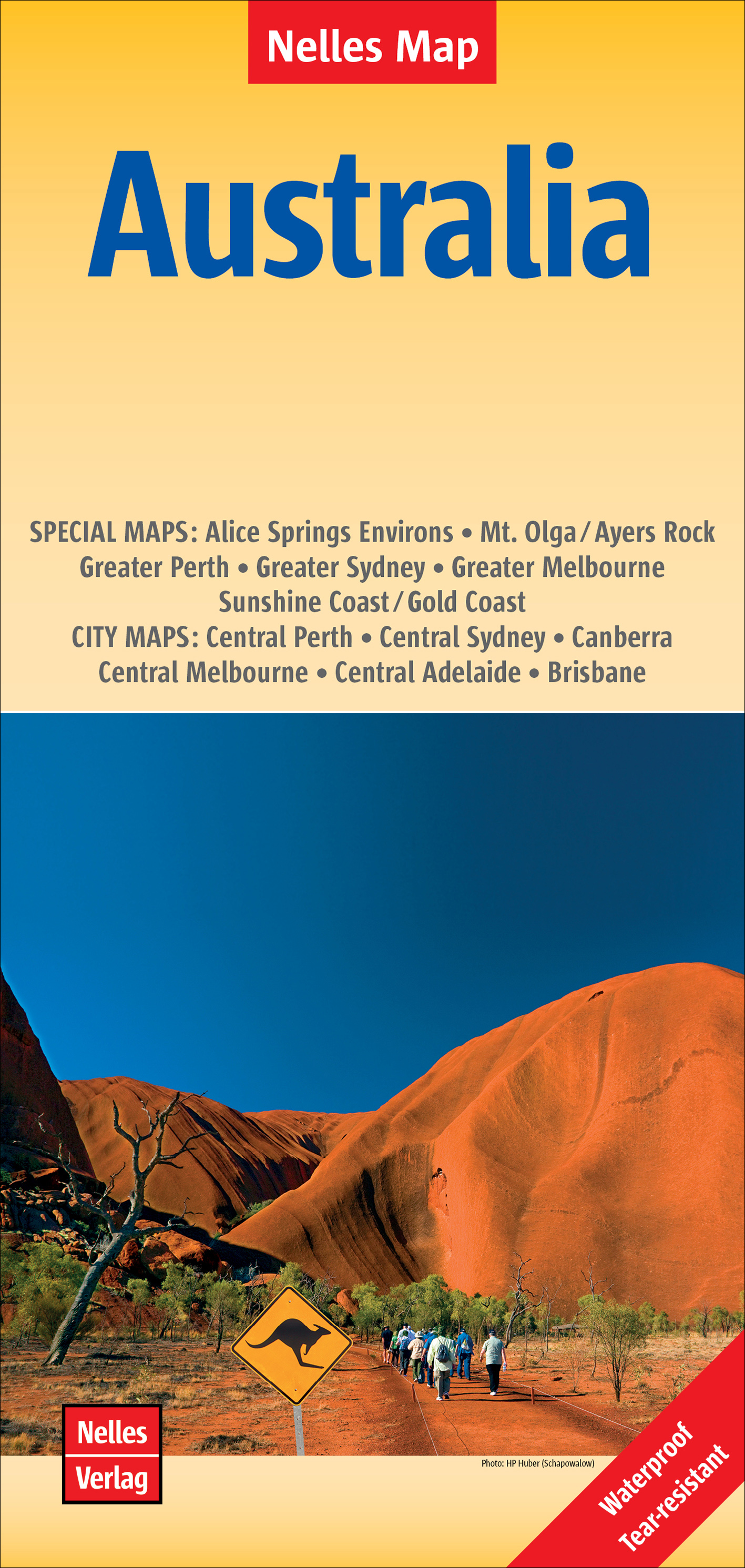 Wegenkaart – landkaart Australië – Australia | Nelles Verlag
