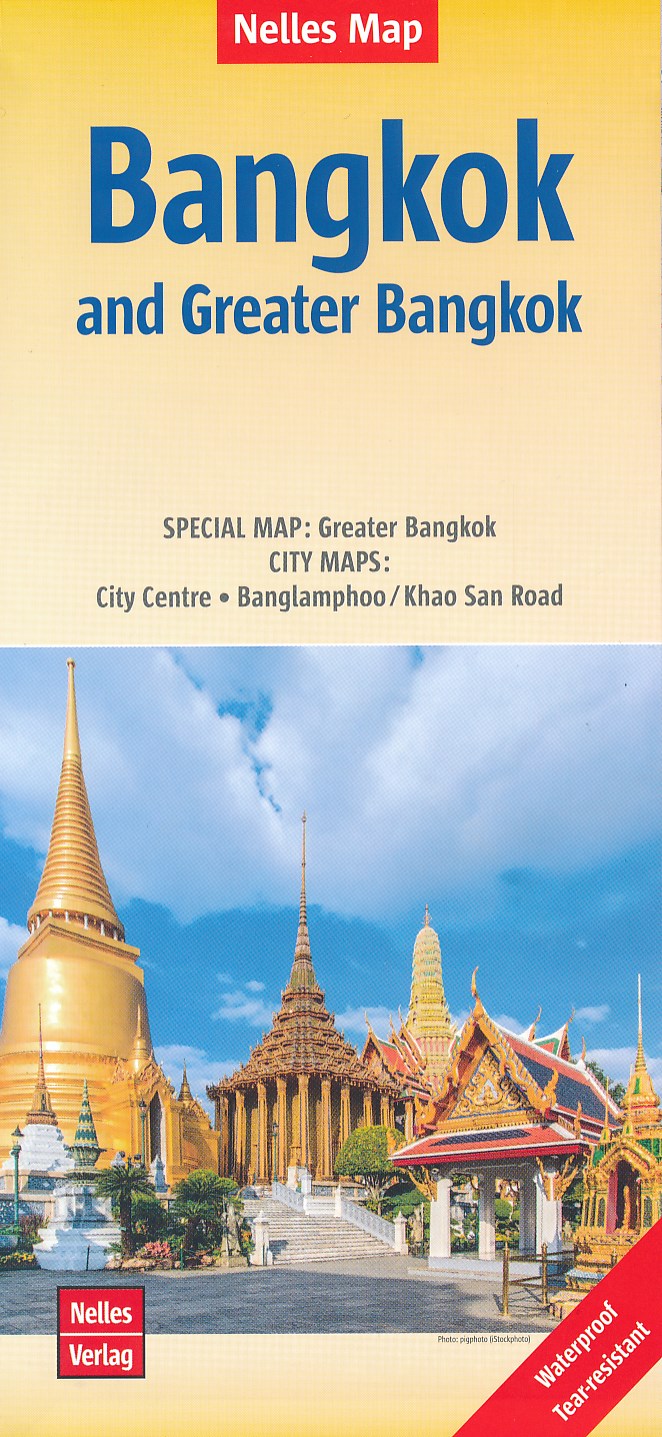 Online bestellen: Stadsplattegrond Bangkok en omgeving | Nelles Verlag