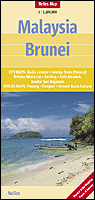 Landkaart - wegenkaart Malaysia - Maleisië met Borneo en Brunei | Nelles maps |