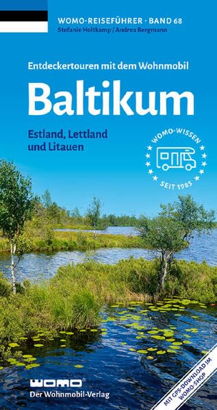 Online bestellen: Campergids 68 Mit dem Wohnmobil ins Baltikum - Estland - Letland - Litouwen | WOMO verlag
