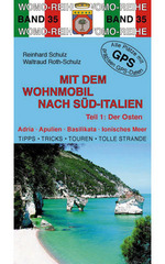 Campergids - Camperplaatsen Band 35: Mit dem Wohnmobil nach Süd-Italien (Teil 1: Der Osten) - Zuid Italië | Womo Verlag | 