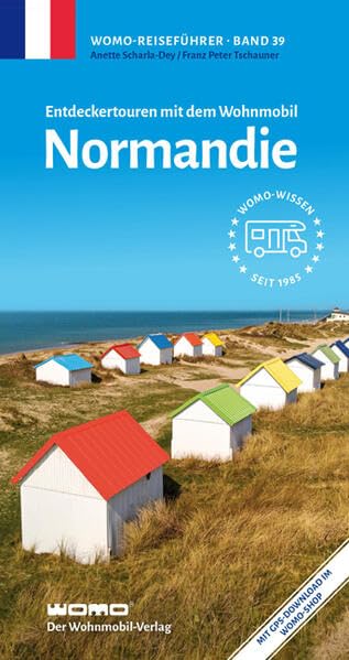 Online bestellen: Campergids 39 Mit dem Wohnmobil durch die Normandie - Normandië Camper | WOMO verlag