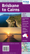 Landkaart -  wegenkaart Brisbane to Cairns | Hema maps | 