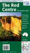 Landkaart -  wegenkaart The Red Centre - Alice Spring to Uluru - Australië | Hema Maps | 