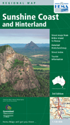 Landkaart -  wegenkaart Sunshine Coast and Hinterland | Hema maps | 