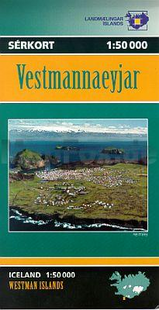 Online bestellen: Wandelkaart 8 Westmann Islands - IJsland | Ferdakort