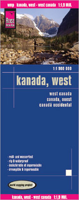 Landkaart -  wegenkaart Canada west - Kanada west | Reise Know How | 