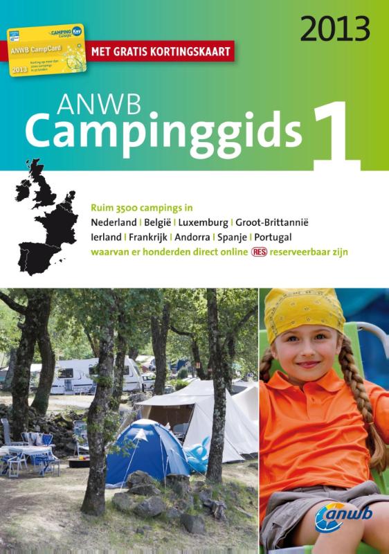 Campinggids ANWB Europa deel 1 2013 | ANWB | 
