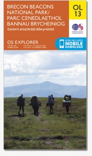 Online bestellen: Wandelkaart - Topografische kaart OL13 OS Explorer Map Brecon Beacons NP East | Ordnance Survey