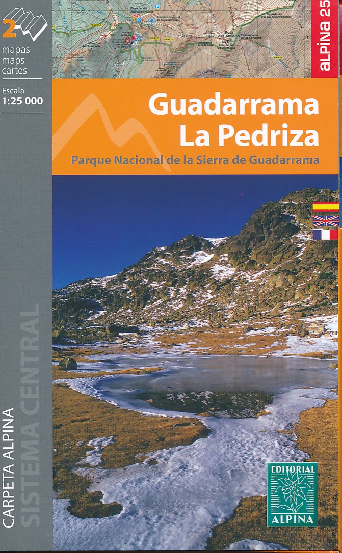 Online bestellen: Wandelkaart Guadarrama - La Pedriza | Editorial Alpina