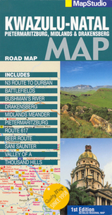 Landkaart - wegenkaart 05 Kwazulu - Natal | Map studio | 