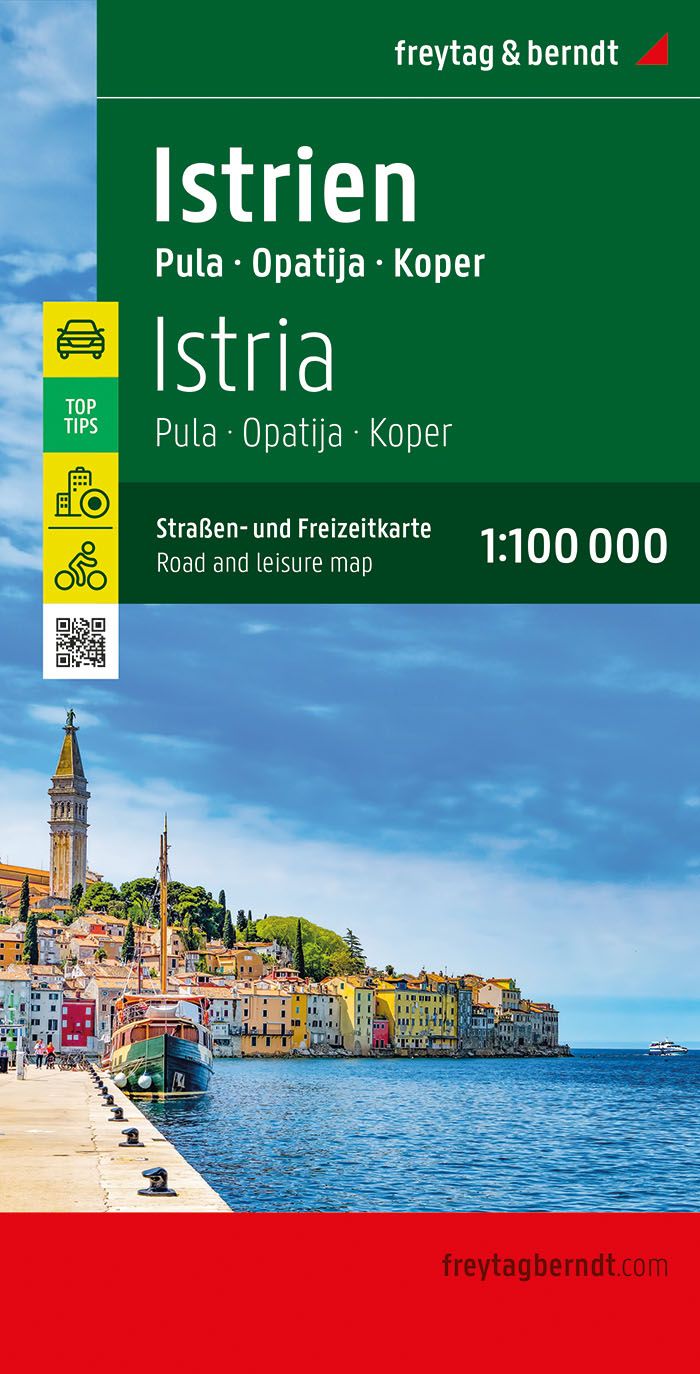 Online bestellen: Wegenkaart - landkaart Istrië - Pula | Freytag & Berndt