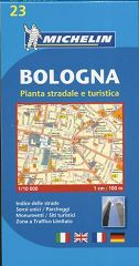 Stadsplattegrond - landkaart Bologna | Michelin | 
