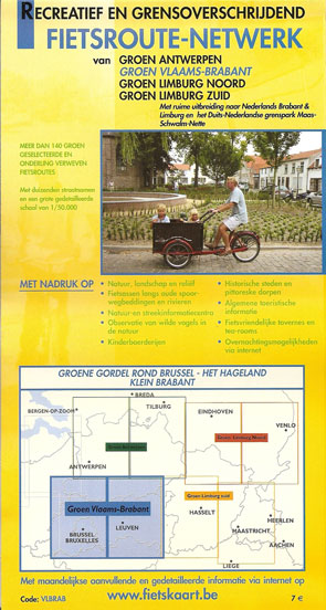 Online bestellen: Fietskaart 05 Fietsroute-Netwerk Groen Vlaams-Brabant | Sportoena